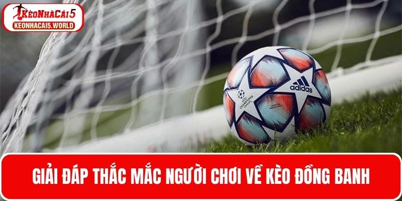 Giải đáp thắc mắc người chơi về kèo đồng banh