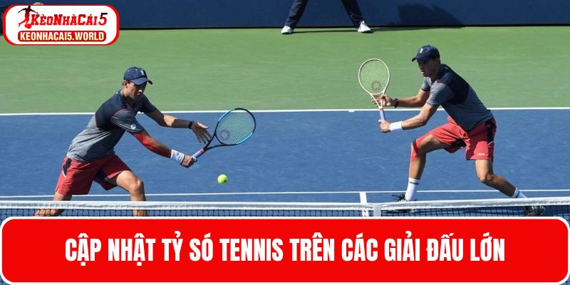 Cập nhật tỷ số Tennis nhanh chóng trên các giải đấu lớn