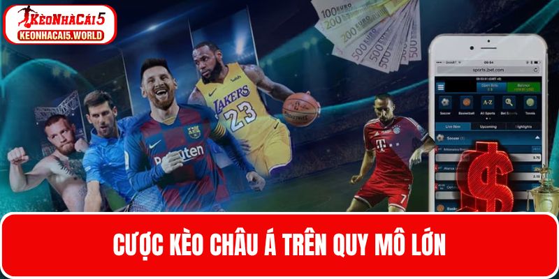 Để tăng tỷ lệ thắng cược cao nên chọn giải đấu có quy mô lớn