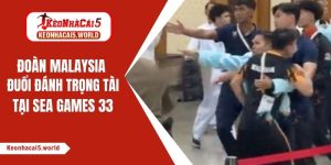 Đoàn Malaysia đuổi đánh trọng tài khi bị xử thua Thái Lan