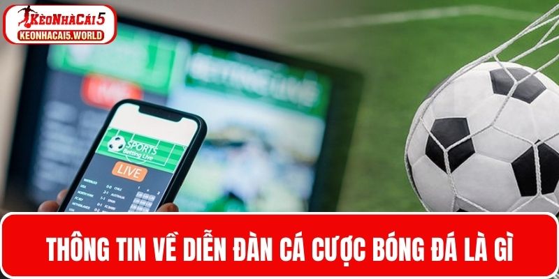 Thông tin diễn đàn cá cược bóng đá là gì